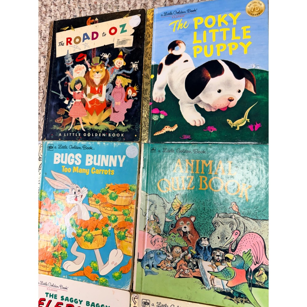 Lot of 20 Little Golden Books Vintage Disney Pixar Star Wars Classic Stories - Picture 3 of 11